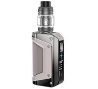 Geek'Vape Aegis Legend 3 Mod Kit 200W Aegis L200 Kit, schermo a colori TFT da 0.96 pollici, scatola L200 Vape 200W MOD 5.5ml Z Fli Sub Ohm Tank fit Z coil (Dark Gray)
