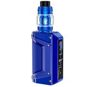 Geek'Vape Aegis Legend 3 Mod Kit 200W Aegis L200 Kit, schermo a colori TFT da 0.96 pollici, scatola L200 Vape 200W MOD 5.5ml Z Fli Sub Ohm Tank fit Z coil (Blue)
