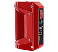 GEEK'VAPE Aegis Legend 3 Mod L200 Box Mod 200w Modalità Woking-Potenza/Boosting/Memoria/TCR/ECO/Smart Con 0.96 Pollice TFT Schermo (Red)