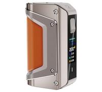 GEEK'VAPE Aegis Legend 3 Mod L200 Box Mod 200w Modalità Woking-Potenza/Boosting/Memoria/TCR/ECO/Smart Con 0.96 Pollice TFT Schermo (Titanium Gray)
