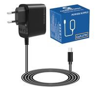 Geekworm Alimentatore USB-C GaN 27W 5.1V 5A per Raspberry Pi 5 16GB 8GB 4GB 2GB