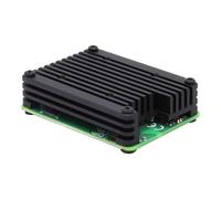Geekworm Modulo di calcolo Raspberry Pi 4 CM4 12 mm Alluminio Dissipatore/Radiatore/Radiatore/Copertura Protettiva Supporto Ventola da 30 mm (C235)