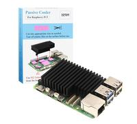 Geekworm Radiatore per Raspberry Pi 5, dissipatore passivo in alluminio (H509)