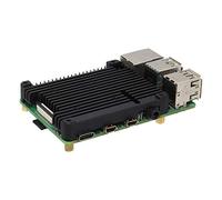 Geekworm Raspberry Pi 4 11 mm Embedded Dissipatore (P165-B), Raspberry Pi 4B Dissipatore di Calore/Radiatore per Raspberry Pi 4 Modello B & Pi 4 Scheda di Espansione Supporto POE Estensione