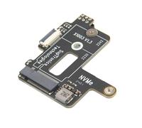 Geekworm X1003 PCIe verso M.2 Key-M NVMe SSD PIP TOP per Raspberry Pi 5