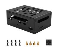 Geekworm X306-C1 Metal Case Compatible with X306 UPS Shield and Raspberry Pi Zero 2W