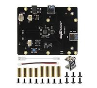 Geekworm X820 2.5“ SATA HDD/SSD Expansion Board for Raspberry Pi 3B+/3B | USB 3.0 Mobile Hard Disk Module, Not Included Raspberry Pi / SSD / HDD
