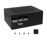 Geekwrom X1100-C1 - Custodia in metallo per Raspberry Pi 5 & X1100 SATA HDD/SSD Shield