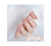 Geeli Nails, Geeli House Nails, 20 Pieces Geeli Nails Kit, Semi Cured Gel Nail Strips Nude, Glitter, Waterproof And Long Lasting Gel Patch (001)