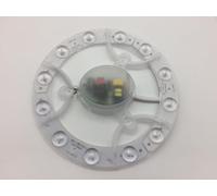 GeeliHome Circolina Led Ricambio Al Posto Della Lampada Neon per Trasformate La Plafoniera A Led | Lampadina Circolare Led Luce Fredda Calda E Naturale (12W-4000K-G2)