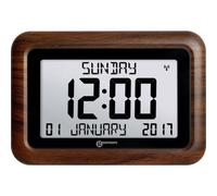 Geemarc 1558323 Quarzo Orologio radiocontrollato Legno