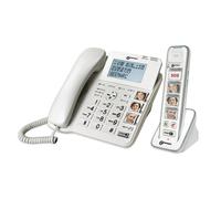Geemarc AmpliDect Combi-Photo 295 - Base Filare + PhotoDECT 295 Pack: telefono fisso con supplemento wireless amplificato