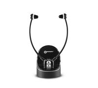 Geemarc CL7370 Opti - Cuffie TV Amplificate con Connettore Ottico - Utilizzabili come Amplificatori di Ascolto che Amplificano il Suono Ambientale - Perdita di Udito Lieve o Grave - Versione IT