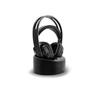 Geemarc CL7500 - Cuffia TV Wireless Amplificata con Connettore Ottico per Anziani e Ipoacusici - Compatibile con TV, Cellulari e Computer - Ipoacusia Grave o Bassa - Versione IT