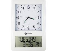 Geemarc VISO50_WH_VDE Funk orologio a parete bianco