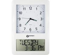 Geemarc VISO50_WH_VDE Radiocontrollato Orologio da parete Bianco