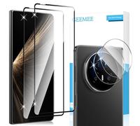 GEEMEE 2+2 Pezzi Vetro Temperato per Honor Magic V5, 3D Pellicola Vetro Temperato e Fotocamera Vetro temperato, 9H Protezione Schermo, Anti Graffi HD Protettiva Screen Protector