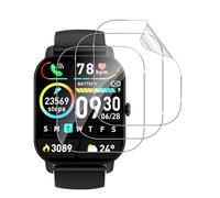 GEEMEE 3 Pezzi per Aptkdoe P66D/Dotn P66D/Ddidbi P66D 1,85'' Pellicola Protettiva, Non Vetro temperato TPU Flessibile Copertura Completa Impermeabile e indossabile Protezione Schermo