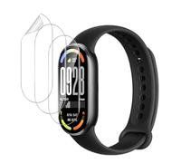 GEEMEE 3 Pezzi per Xiaomi Smart Band 10 Pellicola Protettiva, Non Vetro temperato TPU Flessibile Copertura Completa Impermeabile e indossabile Protezione Schermo