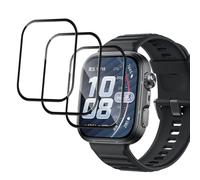 GEEMEE Pellicola Protettiva per Huawei Watch Fit 5 Pro, 3 Pack Pellicola Protettiva Flessibile HD Impermeabile e indossabile, Non Vetro temperato- Nero