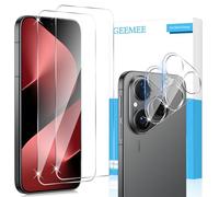 GEEMEE Pellicola Vetro Temperato per Huawei Pura 80, 2 Pezzi Pellicola Protettiva + 2 Pezzi Pellicola Fotocamera, 9H Anti Graffi Anti-Impronte Protettiva Protezione Screen Protector