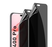 GEEMEE per Honor 400 Pro TPU Privacy Pellicola Protettiva, 2 Pezzi Privacy Pellicola per Schermo Esterno, Anti Graffio Senza Bolle,TPU Protettiva Film