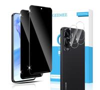 GEEMEE per Honor 90 Lite Privacy Vetro Temperato et Camera Protector Film | Privacy Pellicola Protettiv Fotocamera Protector Film,2+2 Pezzi 9H Anti-Spy Anti-Graffio Senza Bolle Protezione Schermo