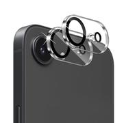 GEEMEE per iPhone 16e/iPhone 17e Pellicola Fotocamera per Vetro temperato Protezione, 2 Pezzi 9H Camera Vetro temperato, Anti Graffi HD Trasparenza Fotocamera Protettiva Screen Protector Film