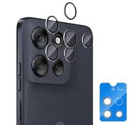 GEEMEE per Motorola Moto G56 5G Pellicola Fotocamera per Vetro temperato Protezione, 2 Pezzi 9H Camera Vetro temperato, Anti Graffi HD Trasparenza Fotocamera Protettiva Screen Protector Film