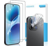 GEEMEE per vivo V70/V70 Elite 5G Pellicola Vetro Temperato, 2 Pezzi Pellicola Protettiva + 2 Pezzi Pellicola Fotocamera, 9H Anti Graffi Anti-Impronte Protettiva Protezione Screen Protector