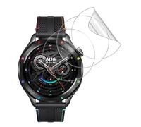 GEEMEE per Xiaomi Watch S4/S3/Garmin Forerunner 165/165 Music/Amazfit Pellicola Protettiva, 3 Pezzi Non Vetro temperato TPU Flessibile Copertura Completa Impermeabile e indossabile Protezione Schermo
