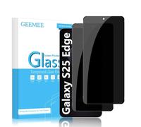 GEEMEE Privacy Vetro Temperato per Samsung Galaxy S25 Edge 5G, Privacy Pellicola Protettiva, 2 Pezzi 9H Durezza Anti-Graffio Senza Bolle Pellicola Anti-Spy Protezione Schermo