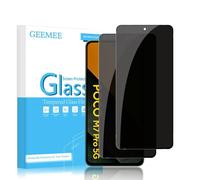 GEEMEE Privacy Vetro Temperato per Xiaomi Poco M7 PRO 5G, Privacy Pellicola Protettiva, 2 Pezzi 9H Durezza Anti-Graffio Senza Bolle Pellicola Anti-Spy Protezione Schermo