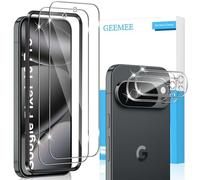 GEEMEE Vetro Temperato per Google Pixel 10 Pro Pellicola, 2 Pezzi Pellicola Protettiva + 2 Pezzi Pellicola Fotocamera, 9H Anti Graffi Anti-Impronte Protettiva Protezione Screen Protector