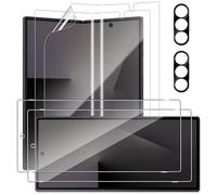 GEEMEE Vetro Temperato per Samsung Galaxy Z Fold 7 Protettiva, 2+2+2 Pezzi TPU Pellicola Protettiva+ 9H Back Vetro Temperato+ Protezione Fotocamera(Nero), HD Anti Graffio Film