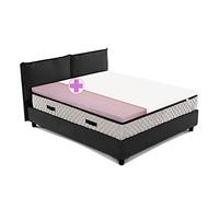 GEEMMA s.r.l. Topper singolo semi rigido ORTOPEDICO, correttore materasso Alto 5.5 cm con tessuto anallergico sfoderabile e lavabile - GRAVITY misura 80x190 Cm