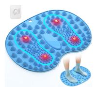 GEENOA Tappetino per massaggio ai piedi, tappetino per riflessologia del piede, tappetino per agopressione per rilassamento dei piedi, cuscinetto per punti di pressione, per alleviare dolore,