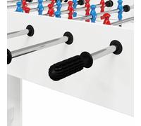 GeenYuu 10 impugnature per calcetto da biliardino, in robusta plastica PP, 2,8 x 2,8 x 9,3 cm, per accessori e pezzi di ricambio, impugnature antiscivolo per calcio balilla indoor e torneo