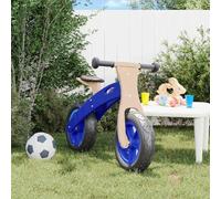GeenYuu Bicicletta per bambini con pneumatici ad aria blu, regolabile in altezza, con manubrio antiscivolo e maniglia per il trasporto, adatta per bambini dai 3 anni in su, favorisce l'equilibrio e le