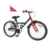 GeenYuu Bicicletta per bambini da 20 pollici, nera, con telaio in acciaio e sedile regolabile, per 6-11 anni, monomarcia, con freno, campanello, parafanghi, robusta per esterni, città, tempo libero e