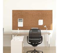 GeenYuu Rotolo di sughero marrone, 100 x 200 x 0,2 cm, con retro in gomma, per articoli da ufficio e cancelleria, versatile come sistema di organizzazione per casa, ufficio, posto di lavoro, scuola e