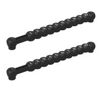 GeenYuu Set di 2 accessori per il tavolo da calcio, in plastica HIPS, 30 x 2,2 x 2,9 cm, per calcetto da biliardo, sala giochi per interni, con conteggio semplice e design moderno