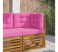 GeenYuu Set di 3 cuscini per divano da esterno, in poliestere, con rivestimento antiscivolo e imbottitura lavabile, per giardino, terrazza, balcone, ufficio, interni ed esterni