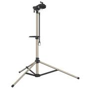 GeenYuu Supporto di montaggio per bicicletta, pieghevole, regolabile, 120-165 cm, in alluminio, con vassoio magnetico per attrezzi e ganasce girevoli a 360°, supporto stabile per mountain bike, bici