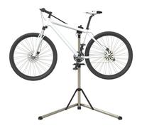 GeenYuu Supporto per bicicletta in alluminio, pieghevole, regolabile in altezza 102-160 cm, con morsetto girevole a 360°, vassoio porta attrezzi magnetico, per mountain bike, bici da corsa, e-bike e