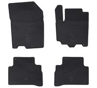 GeenYuu Tappetini per auto neri in TPE flessibile per Suzuki Vitara 2015, protezione interna, 4 pezzi, antiscivolo, facili da pulire, comodi accessori per auto