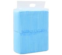 GeenYuu Tappetino per WC per cani, 100 pezzi, 60 × 45 cm, in tessuto non tessuto, assorbente, impermeabile, a prova di perdite, con controllo degli odori, per addestramento dei cuccioli, protezione