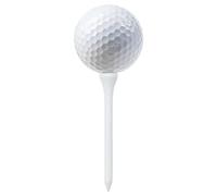 GeenYuu Tees da golf in bambù, 83 mm, bianco, 1000 pezzi, infrangibili, accessori in legno per campo da golf, driving range, allenamento, esercizi, tappetino per prato, per uomini e donne