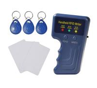 GEEOT Lettore di schede da 125 kHz per fotocopiatrice RFID portatile ID HID e AWID con 3 telecomandi T5577 e 3 schede T5577