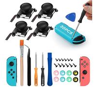 GeeRic 30PCS Riparazione Kit Compatibile per Nintendo Switch Joycon, Controller Accessori Ricambio Professionale Sostituzione Strumenti di Riparazione Analogico Joystick Compatibile per Switch Joycon